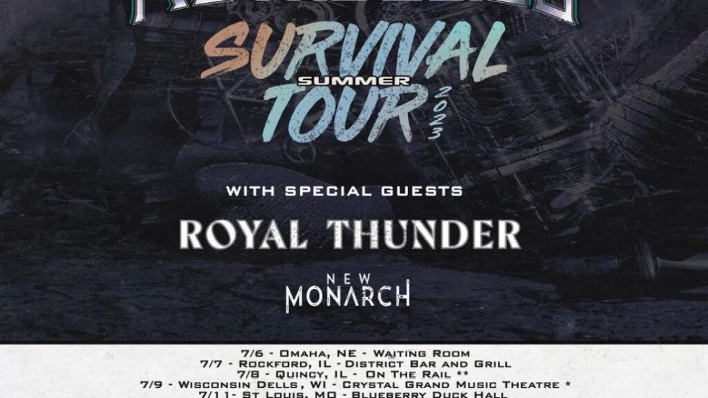 Royal Bliss are adding to their 2023 road roster, and the band's newest tour dates welcome co-openers Royal Thunder and New Monarch.