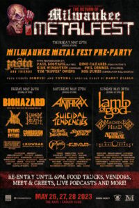 SHADOWS FALL Performs At MILWAUKEE METAL FEST (Video)