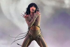 Loreen of Sweden performs during the Grand Final.
