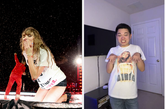 Taylor Swift Gave Her Hat To The TikToker Mikael Arellano, Who Created The "Bejeweled" Dance