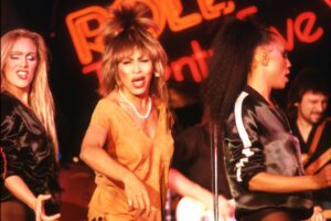 Tina Turner performing in 1984.