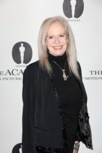 Penelope Spheeris at the Academy of Motion Picture Arts and Sciences "Wayne's World" reunion in 2013