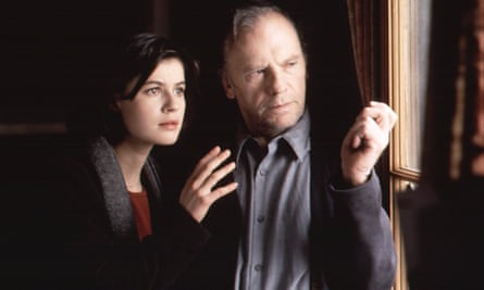 Irène Jacob and Jean-louis Trintignant in Three Colours: Red.