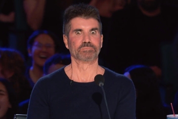 Simon Cowell makes awkward mistake after last week's emotional tribute on AGT