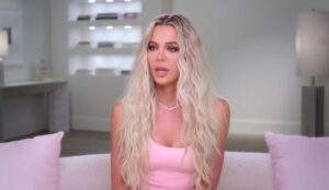 Khloe Kardashian surprised fans with an NSFW wardrobe malfunction while wearing a swimsuit