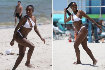 Gabrielle Union, 50, shows off her incredible figure in a tiny bikini