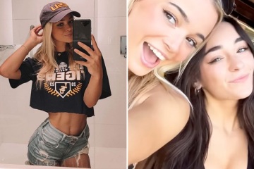 Olivia Dunne poses for mirror selfie after night at the ballpark
