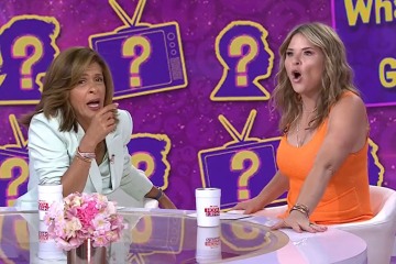 Hoda shouts 'stop saying that!' after Jenna drops NSFW word live on Today