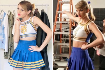 I'm a Taylor Swift lookalike - I recreate iconic fits on an amazing budget