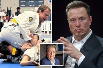Musk's dad says if Zuckerberg beats son in cage match he'd suffer 'humiliation'