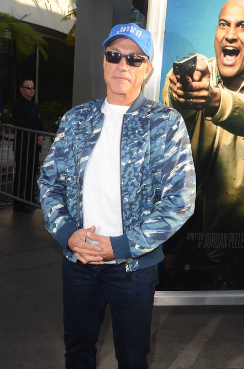 Jean-Claude Van Damme at the premiere of 