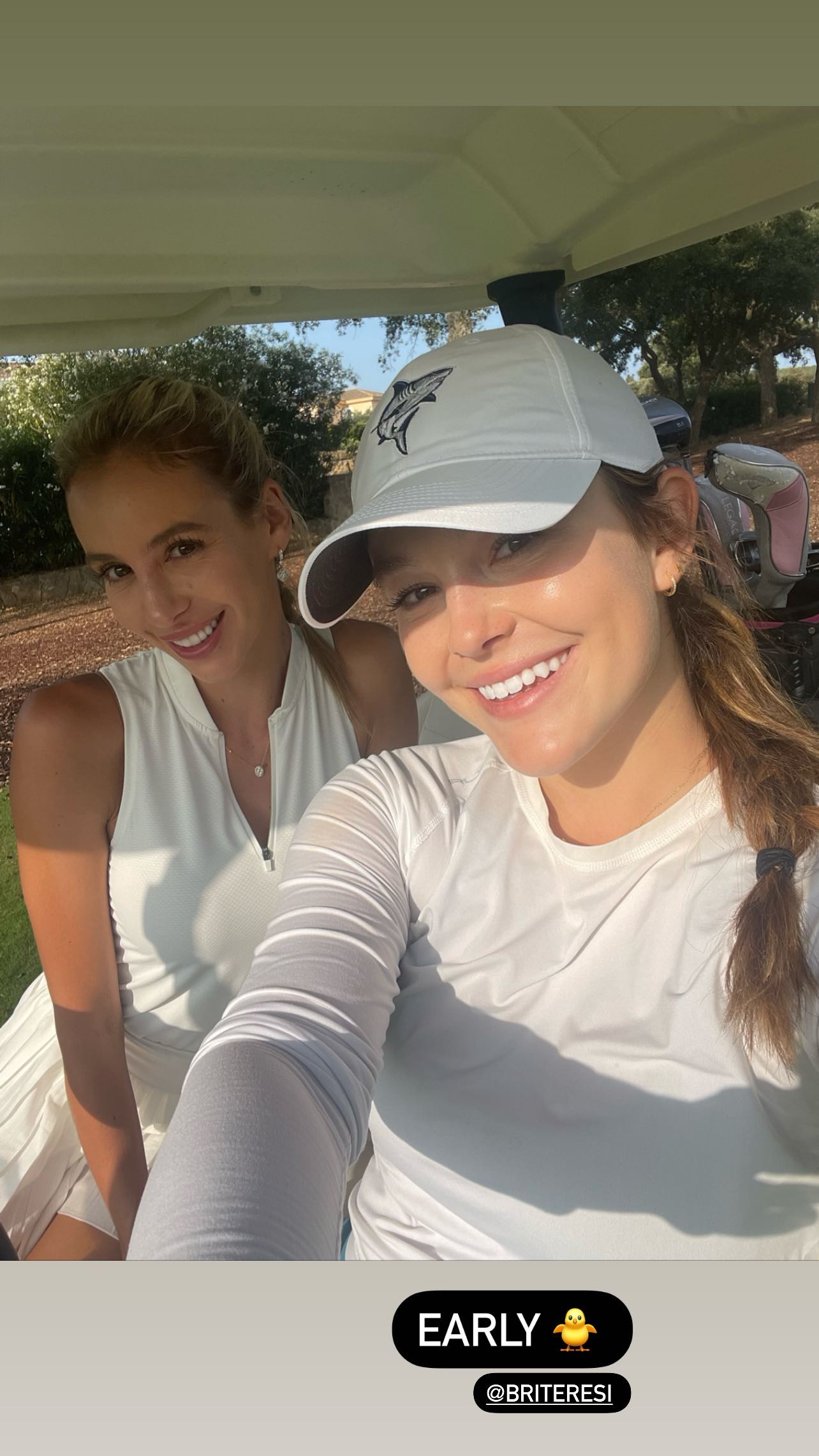 Teresi and Mitterberger headed for The San Roque Golf Course