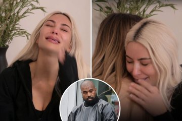 Kim sobs in Khloe’s arms & says she’d ‘do anything to get the old Kanye back'