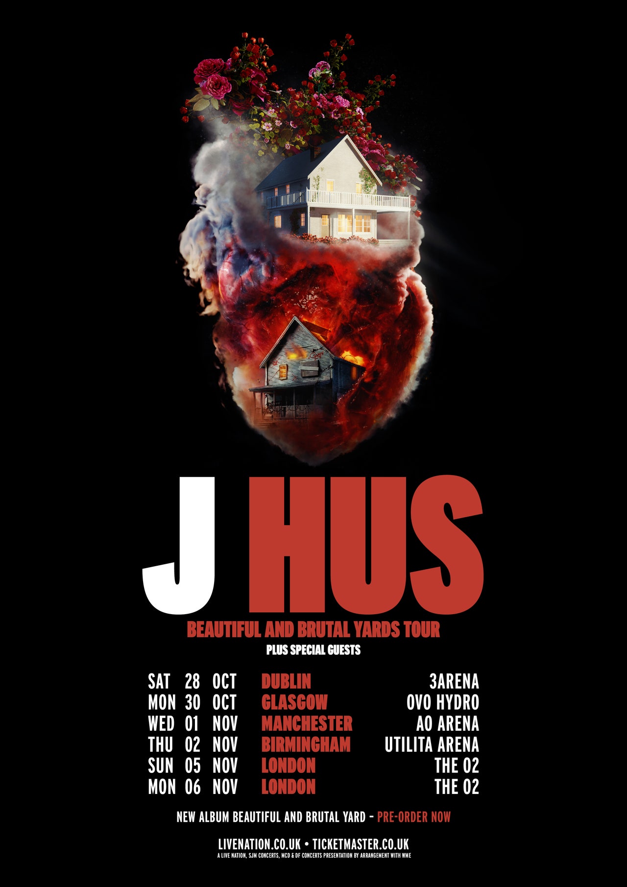 J Hus: Beautiful and Brutal Yards Tour