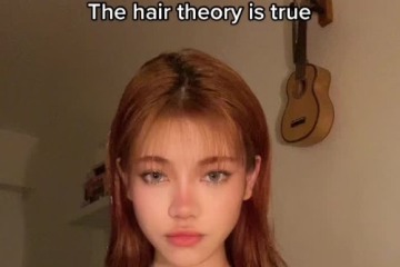 What is the 'hair theory' on TikTok?