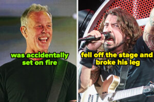 17 Famous People Who've Gotten Seriously Injured At Their Own Concerts