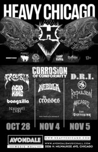 CORROSION OF CONFORMITY, D.R.I. And TROUBLE To Perform At Inaugural HEAVY CHICAGO Festival