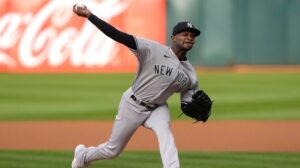 Domingo German throws a perfect game