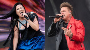 Evanescence and Jacoby Shaddix Perform "Bring Me to Life": Watch