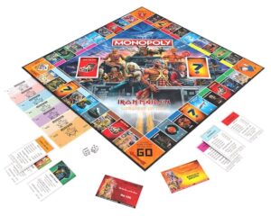 IRON MAIDEN Teams Up With THE OP GAMES For First-Ever 'Monopoly: Somewhere On Tour' Edition