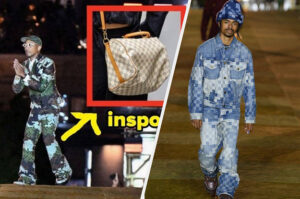 Kim Kardashian And Rihanna Are Some Of The First Celebs To Wear Outfits That Looked Like A Computer Glitch