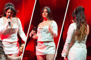 Lana Del Rey Delivered A Truly Chaotic Set At Glastonbury That Ended With Her Getting Escorted Offstage