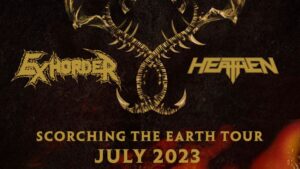 overkill 2023 tour poster