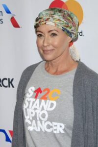 Shannen Doherty at the 5th Biennial Stand Up To Cancer in 2016