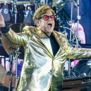 Sir Elton John hails 'loyal fans' as he performs final UK gig at Glastonbury - Music News