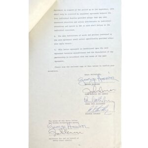 The Beatles break-up contract up for auction for $500K - Music News