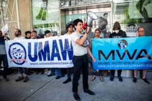 Union of Musicians and Allied Workers Leads Fair Pay at SXSW Rally in New York