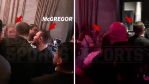 Video Shows Bathroom Interaction Between Conor McGregor, Alleged Rape Victim