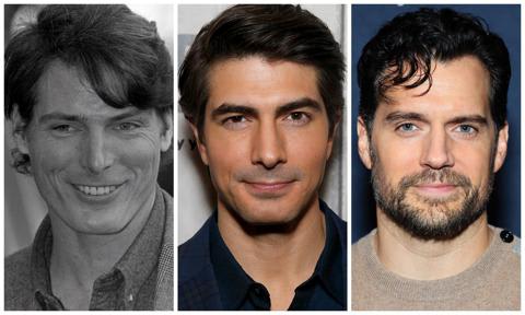 Christopher Reeve, Brandon Routh, and Henry Cavill