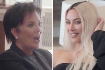 Kim teases that she ‘pregnant’ and leaves family speechless with shocking reveal