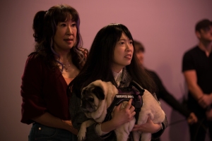 Sandra Oh and Awkwafina in 'Quiz Lady'