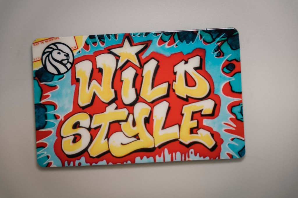 The new "Wild Style" NYPL card.
