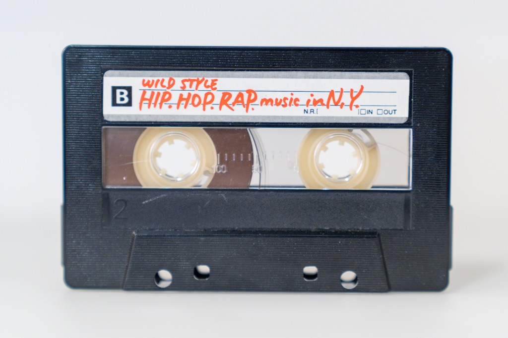The original "Wild Style" soundtrack cassette.