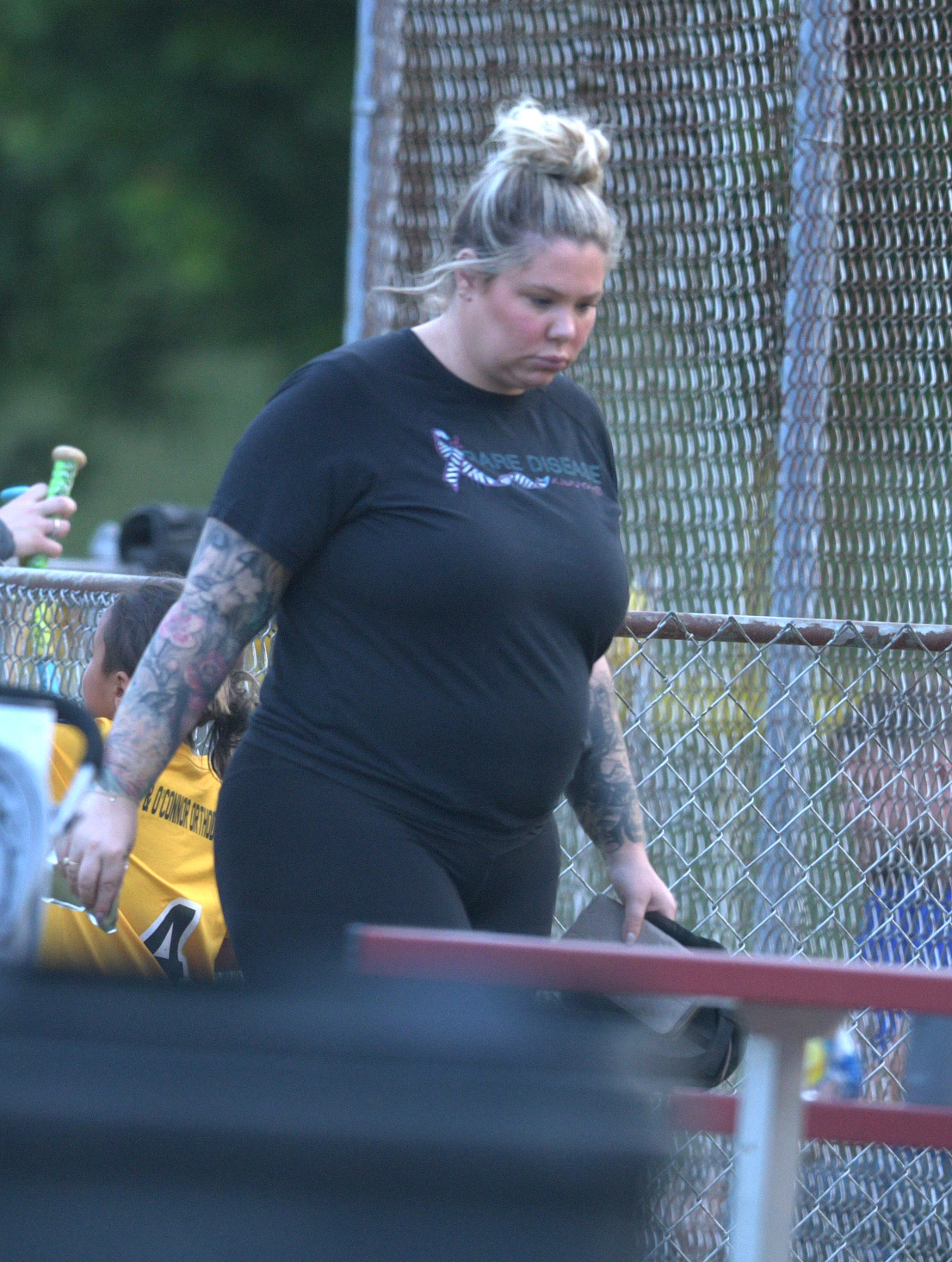 Fans speculated Kailyn might be pregnant after spotting her at Lux's baseball game