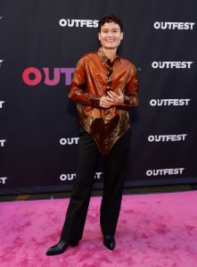 LOS ANGELES, CALIFORNIA - JULY 13: Actor Lío Mehiel attends the 2023 Outfest opening night gala premiere of 