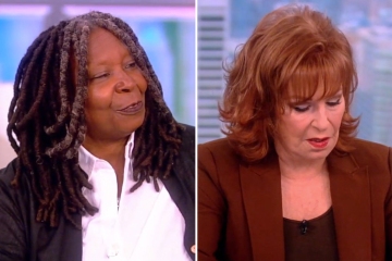 Whoopi Goldberg furiously interrupts The View co-host on live TV