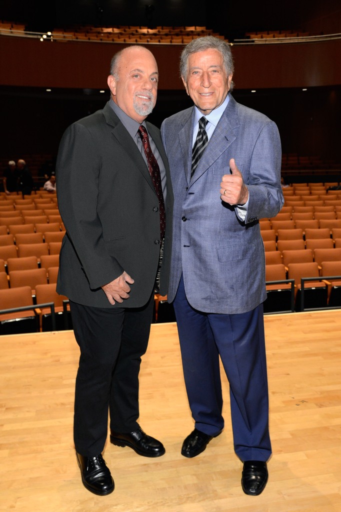 Billy Joel and Tony Bennett.