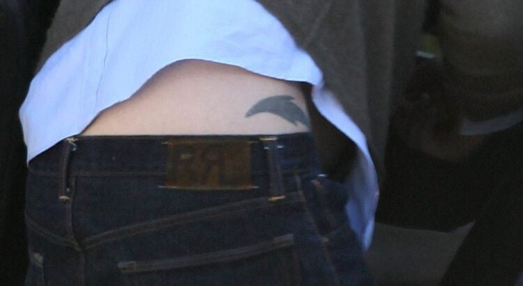 Ben Affleck Dolphin tattoo