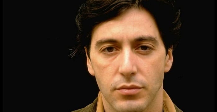 Al Pacino closeup rare photo