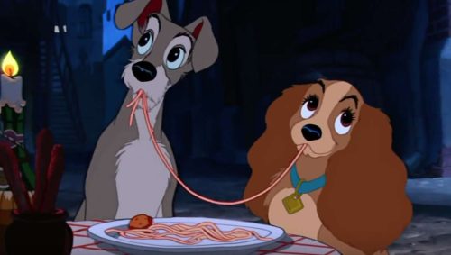 still from lady and the tramp