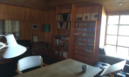 Inside Bergman’s office.