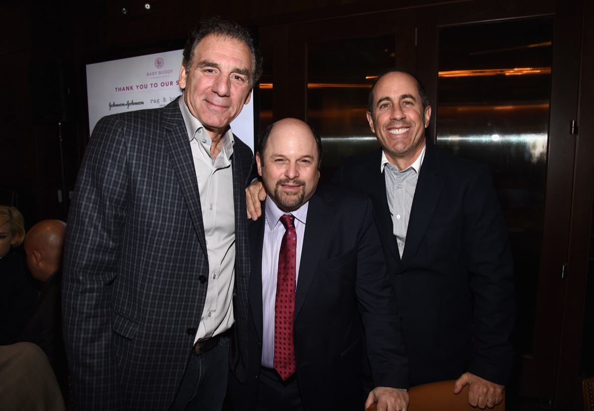 Michael Richards, Jason Alexander, and Jerry Seinfeld in 2015
