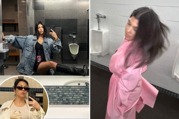 All the times Kourtney 'disgusted' fans by posting selfies in 'filthy' places