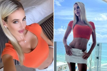 Paige Spiranac rival Bri Teresi shows off 'outrageous' figure in tiny top