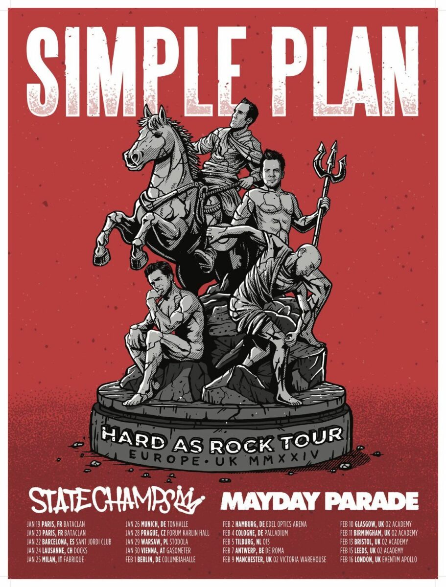 Simple Plan tour