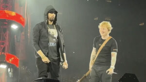 Ed Sheeran Sings "Lose Yourself" with Eminem in Detroit: Watch